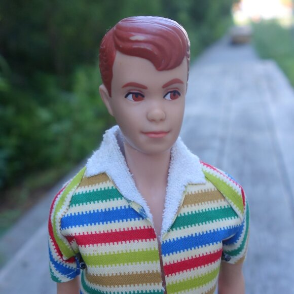 Vintage 1963 Allan HE'S KEN'S BUDDY BY MATTEL Doll with Stand STOCK NO. 1000 - Picture 16 of 16